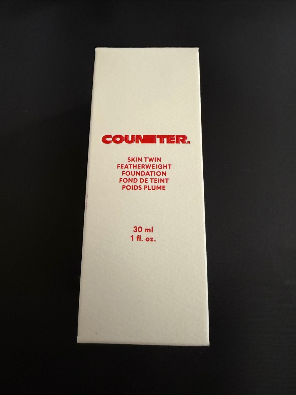 Counter+ Skin Twin Featherweight Foundation - fair 150 NWB